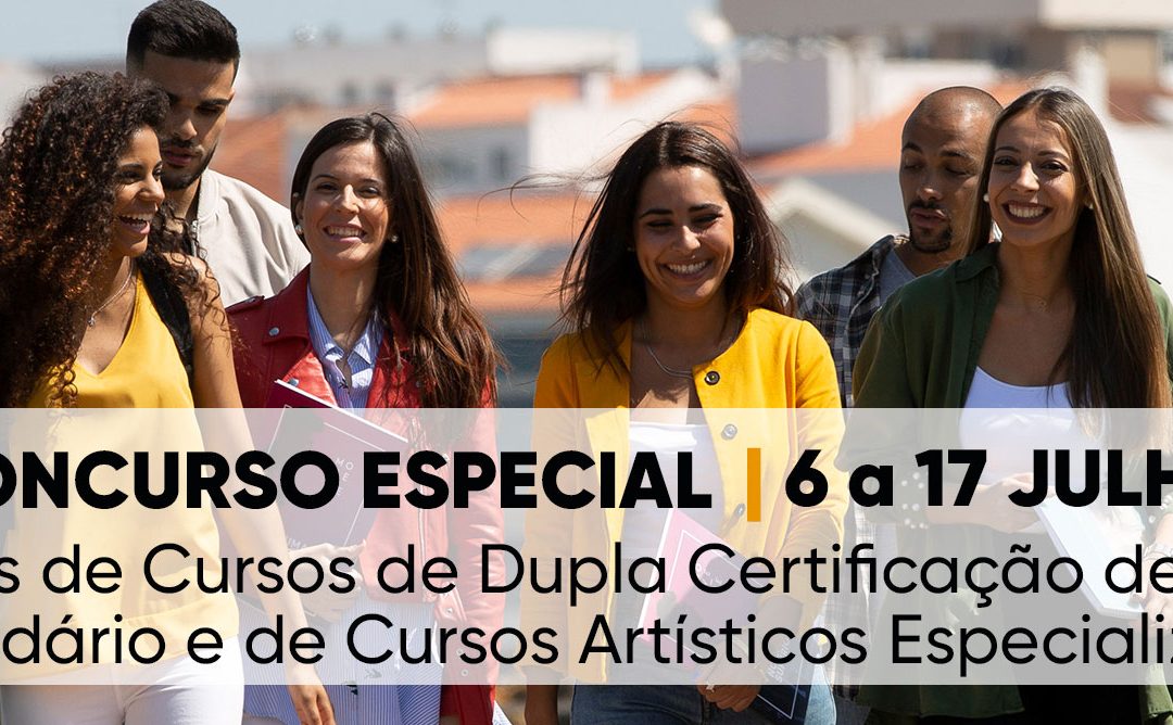 Titulares de Curso de Dupla Titulação de Ensino Secundário/Curso Artístico Especializado